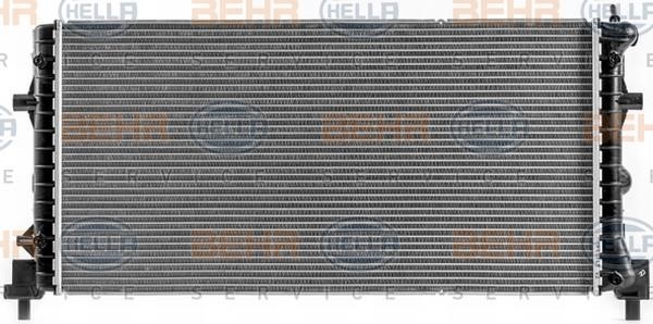 Radiator, engine cooling Hella 8MK 376 902-004