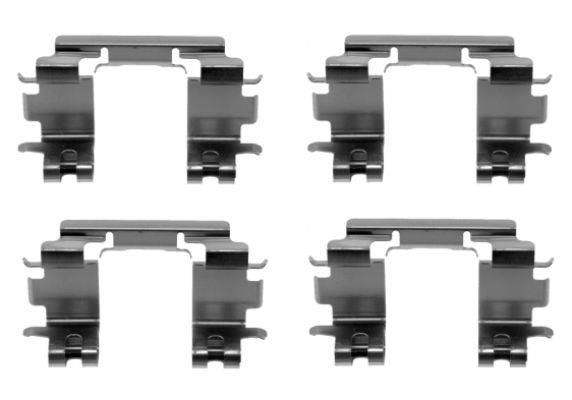 Hella 8DZ 355 204-521 Mounting kit brake pads 8DZ355204521