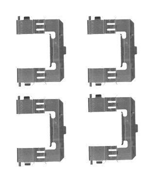 Hella 8DZ 355 204-571 Mounting kit brake pads 8DZ355204571