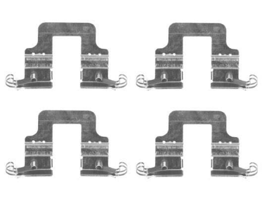 Hella 8DZ 355 204-851 Mounting kit brake pads 8DZ355204851