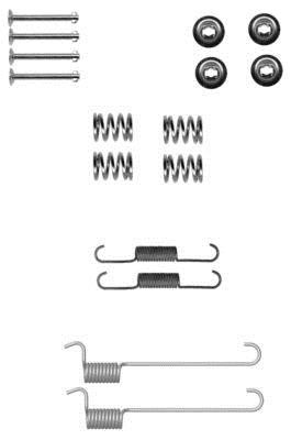 Hella 8DZ 355 201-881 Repair kit for parking brake pads 8DZ355201881