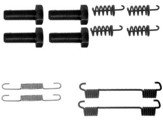 Hella 8DZ 355 201-911 Repair kit for parking brake pads 8DZ355201911