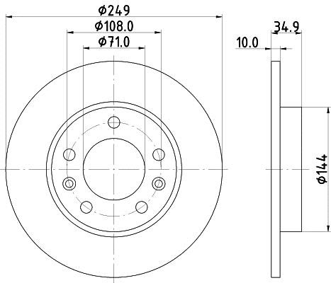 Buy Hella 8DD 355 120-581 at a low price in United Arab Emirates!