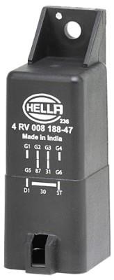 Hella 4RV 008 188-471 Glow plug relay 4RV008188471