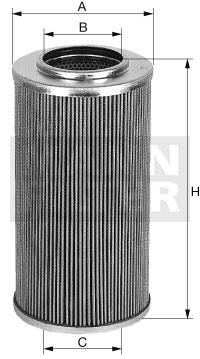 Mann-Filter HD 618 Hydraulic filter HD618