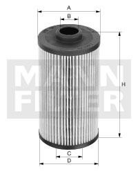 Mann-Filter HU 816/1 X Oil Filter HU8161X