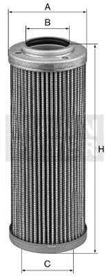 Mann-Filter HD 49/1 Hydraulic filter HD491