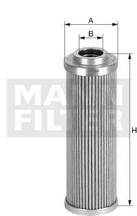 Mann-Filter HD 1066/2 Hydraulic filter HD10662