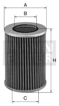 Mann-Filter HD 952/4 Hydraulic filter HD9524
