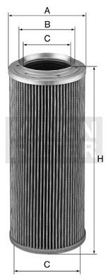 Mann-Filter HD 1022 Hydraulic filter HD1022