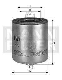Mann-Filter WK 918 Fuel filter WK918