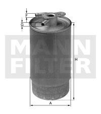 Mann-Filter WK 10 046 Z Fuel filter WK10046Z