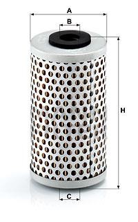 H601610 Mann-Filter Hydraulic filter