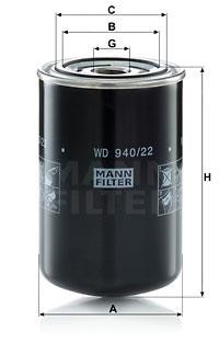 Mann-Filter WD 940/22 Filter WD94022