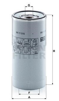 Mann-Filter WK 11 016 Z Fuel filter WK11016Z WK11016Z Mann-Filter Fuel filter
