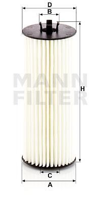 Mann-Filter HU 6008/1 Z Oil Filter HU60081Z