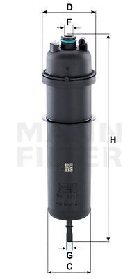 Mann-Filter WK 5017 Fuel filter WK5017