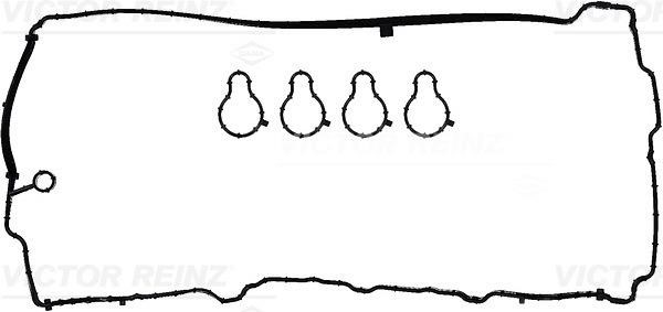 Rocker gasket Jeep Compass: 151742601 Victor Reinz Valve cover gasket set