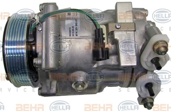 Hella 8FK 351 002-321 Compressor, air conditioning 8FK351002321