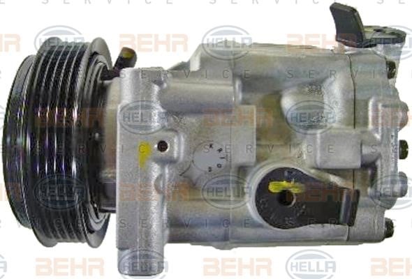 Hella 8FK 351 007-201 Compressor, air conditioning 8FK351007201