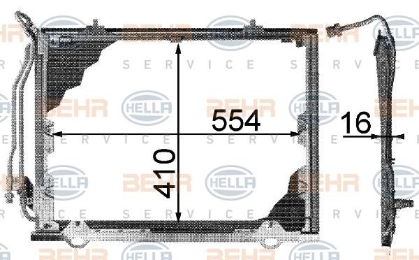 Hella 8FC 351 038-451 Cooler Module 8FC351038451