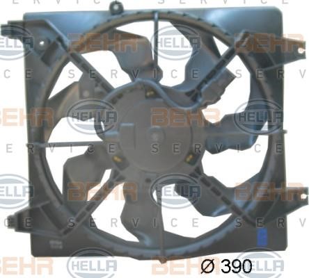 Hella 8EW 351 043-201 Fan, radiator 8EW351043201