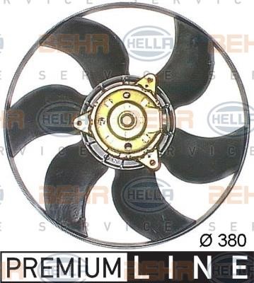 Hella 8EW 351 044-191 Fan, radiator 8EW351044191