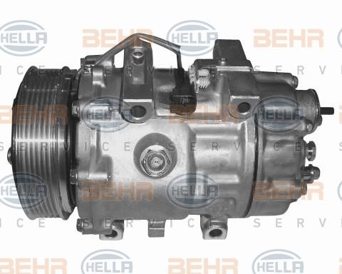 Hella 8FK 351 106-421 Compressor, air conditioning 8FK351106421