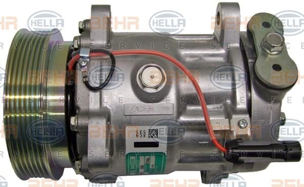 Hella 8FK 351 106-451 Compressor, air conditioning 8FK351106451