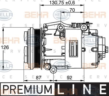 Hella Compressor, air conditioning – price