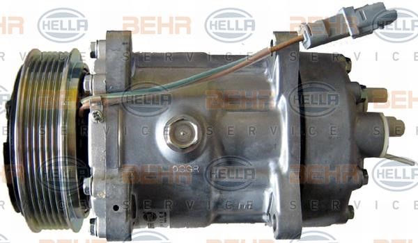 Hella 8FK 351 127-491 Compressor, air conditioning 8FK351127491