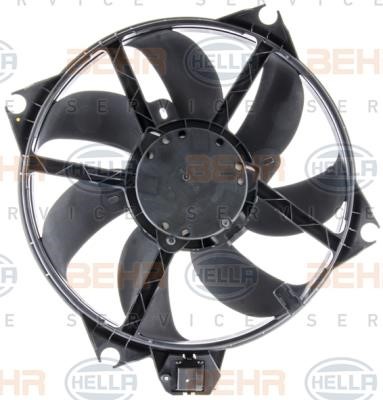 Hella 8EW 351 149-581 Fan, radiator 8EW351149581