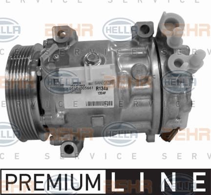 Hella 8FK 351 316-131 Compressor, air conditioning 8FK351316131