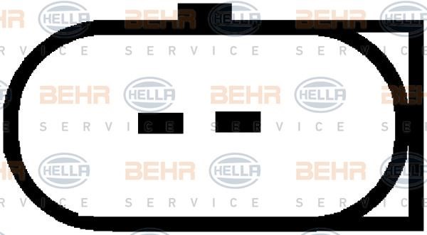Hella 8FK 351 316-141 Compressor, air conditioning 8FK351316141
