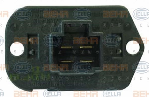 Hella 9ML 351 321-351 Fan motor resistor 9ML351321351