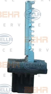 Fan motor resistor Hella 9ML 351 321-451