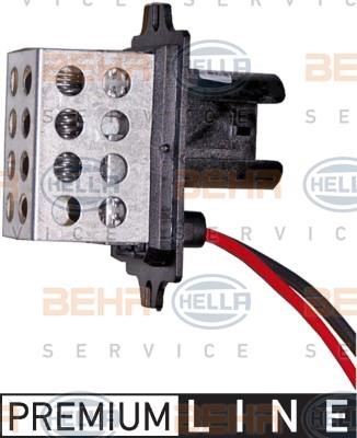 Hella 9ML 351 332-181 Fan motor resistor 9ML351332181