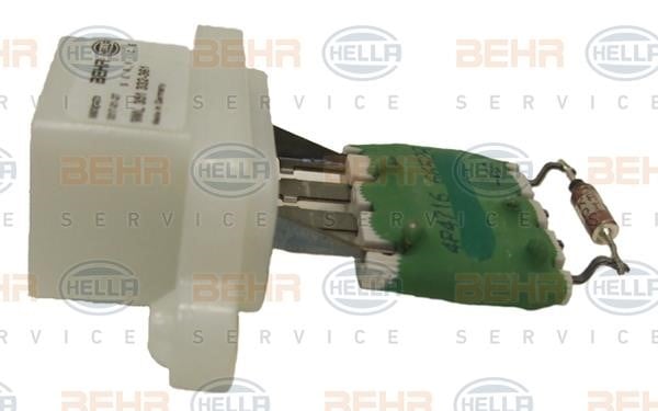 Hella 9ML 351 332-361 Fan motor resistor 9ML351332361