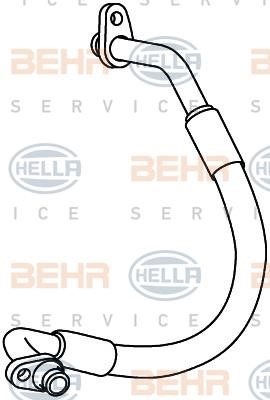 Hella 9GS 351 337-761 Coolant pipe 9GS351337761