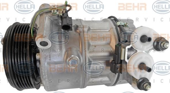 Hella 8FK 351 341-081 Compressor, air conditioning 8FK351341081