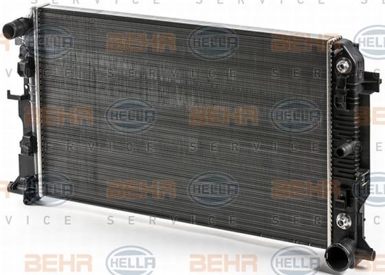 Hella 8MK 376 700-301 Radiator, engine cooling 8MK376700301