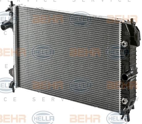 Hella 8MK 376 700-451 Radiator, engine cooling 8MK376700451