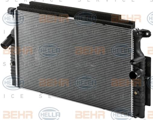 Hella 8MK 376 700-461 Radiator, engine cooling 8MK376700461