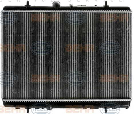 Radiator, engine cooling Hella 8MK 376 700-521