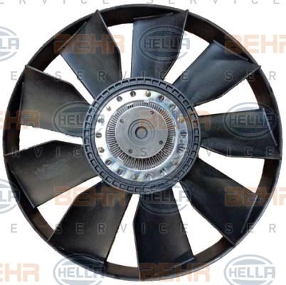 Hella 8MV 376 702-061 Fan, radiator 8MV376702061