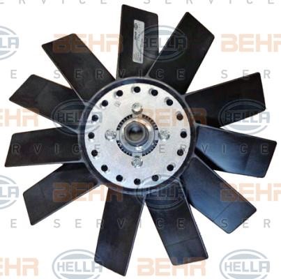 Hella 8MV 376 702-081 Fan, radiator 8MV376702081