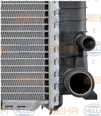 Hella 8MK 376 711-151 Radiator, engine cooling 8MK376711151