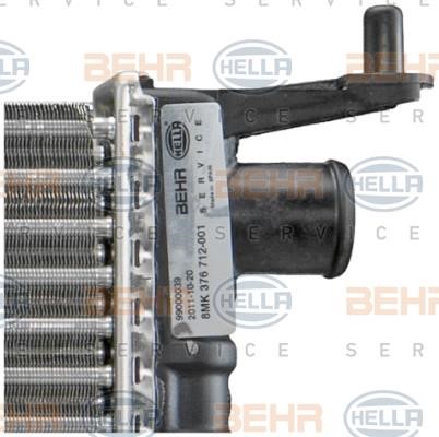 Hella 8MK 376 712-001 Radiator, engine cooling 8MK376712001