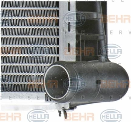 Hella 8MK 376 713-791 Radiator, engine cooling 8MK376713791