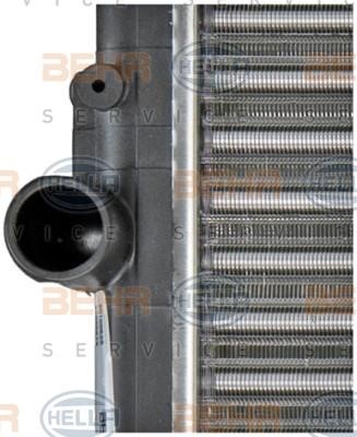 Engine cooling radiator Hella 8MK 376 716-161
